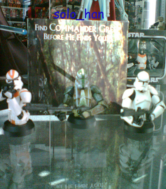 Cloen Trooper Bust Up Chase Figure