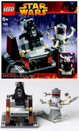 Star Wars Darth Vader Lego. Here#39;s one of Darth Vader#39;s