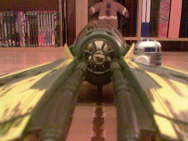 Anakin Skywalker's Jedi Starfighter Sneak Preview Vehicle