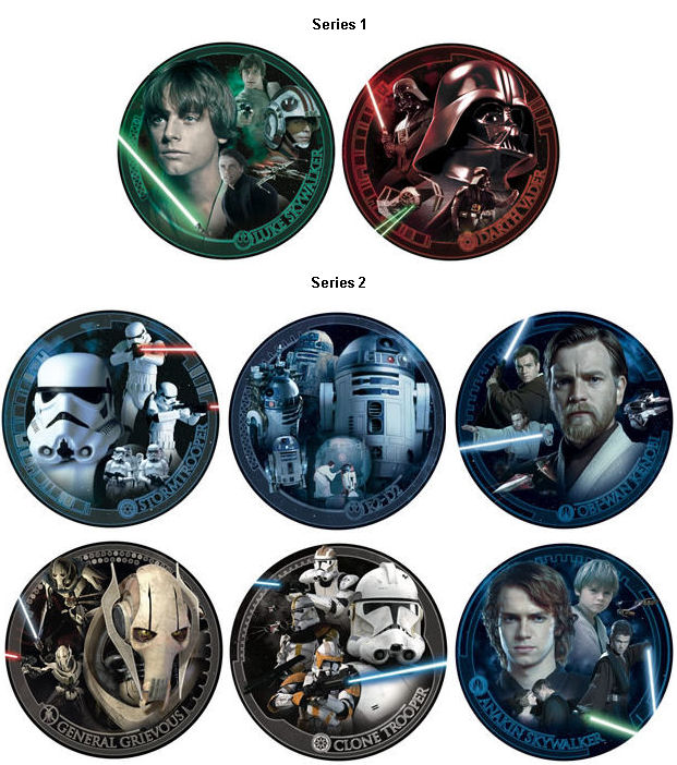 star wars plate collection