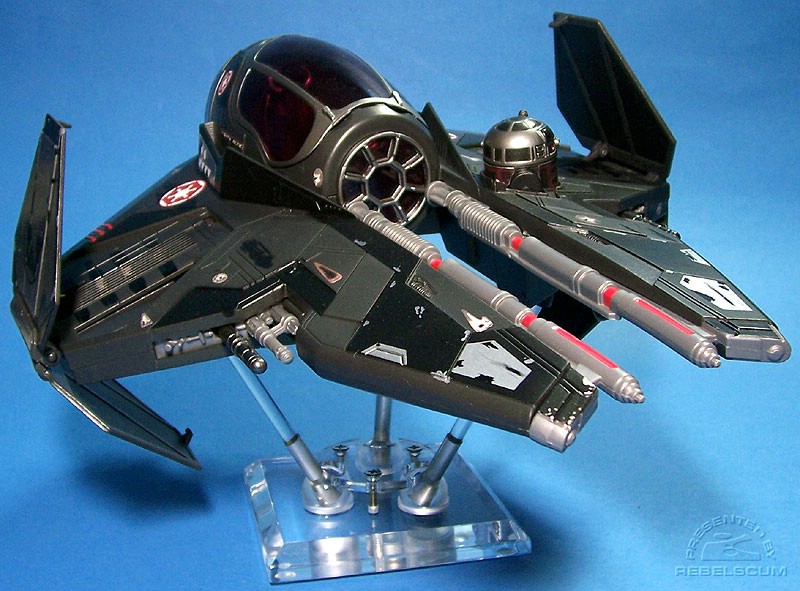 Darth%20Vader's%20Sith%20Starfighter%20on%20a%204''%20FlexiDisplay%20stand