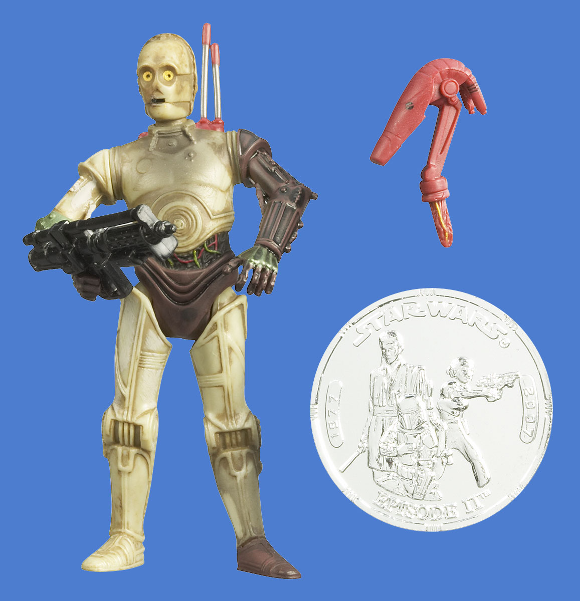 SAGA LEGENDS: C-3PO (with Battle Droid head)