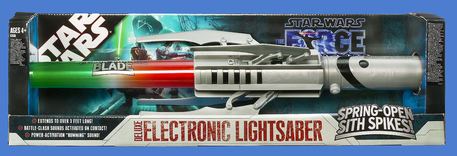 star wars the force unleashed lightsaber toy