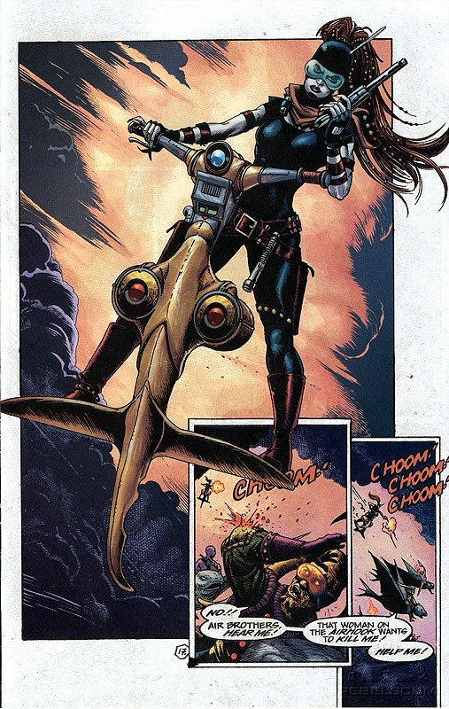 Page from Star Wars: Bounty Hunters - Aurra Sing