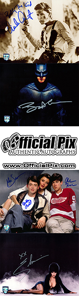 Authentic Autograph Items
