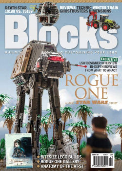 Blocks Magazine with cover art by Daniel Jamieson