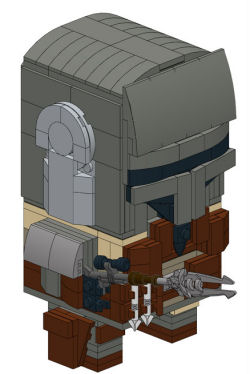 Baronsat's The Mandalorian MOC