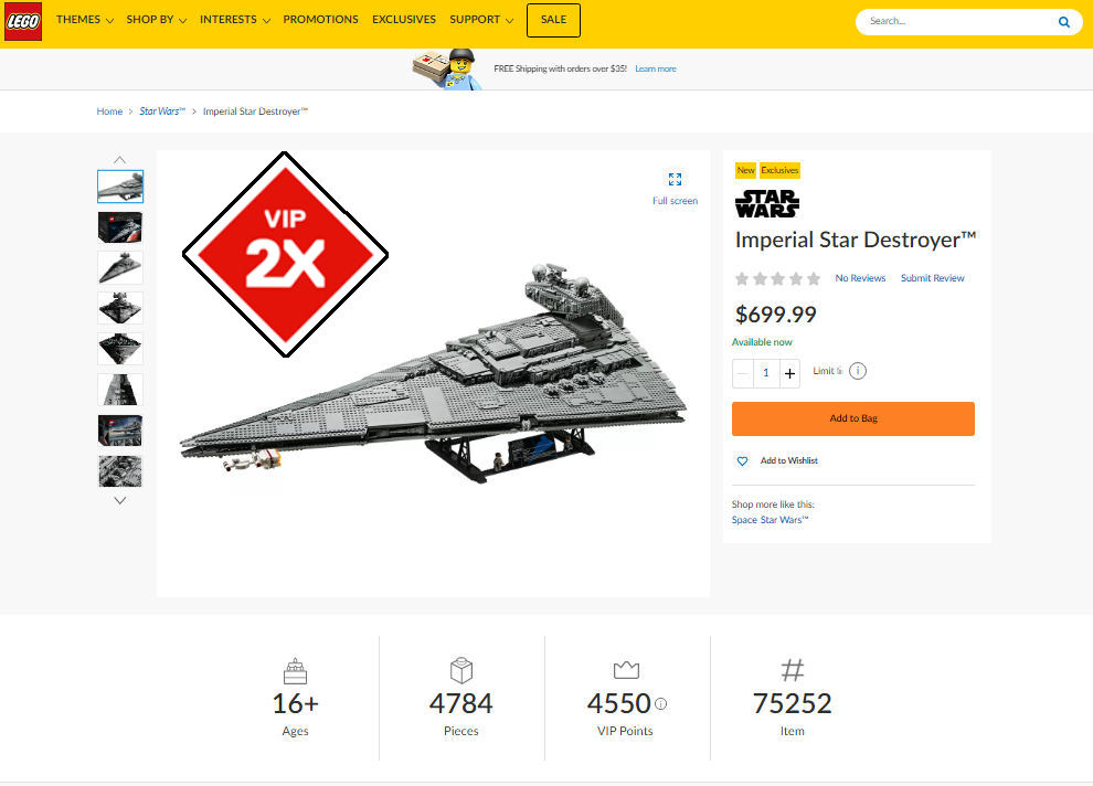 LEGO Star Wars 75252 Imperial Star Destroyer screenshot
