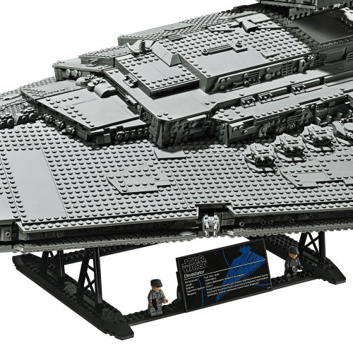 LEGO 75252 Imperial Star Destroyer onstand