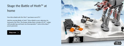 Free LEGO 40333 Battle of Hoth set