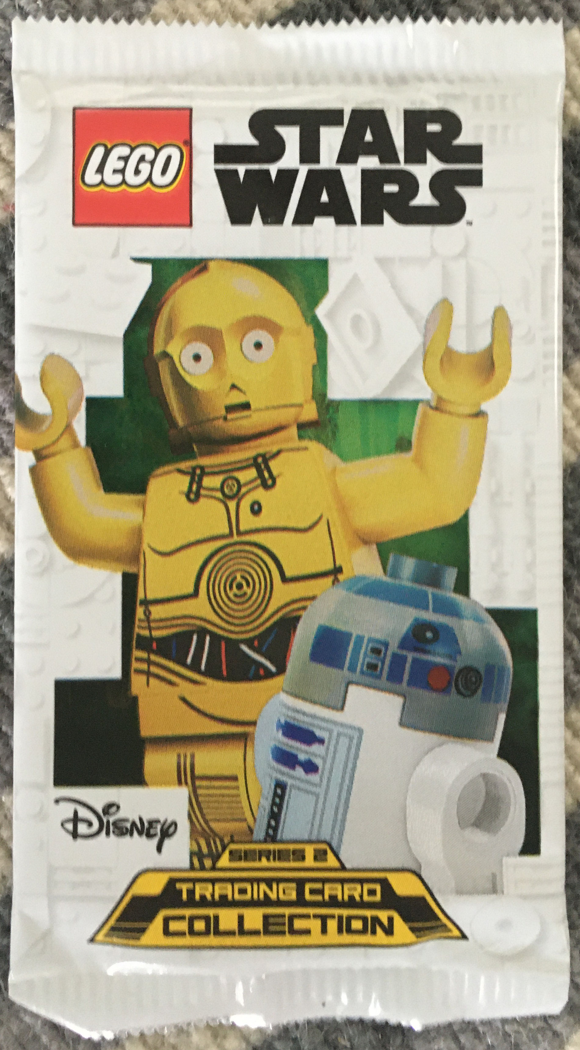 Lego ® Star Wars ™ Series 1 TRADING CARDS CARD 2-Triumphant Luke Skywalker 