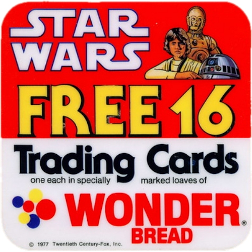 Star wars wonder bread sales cards