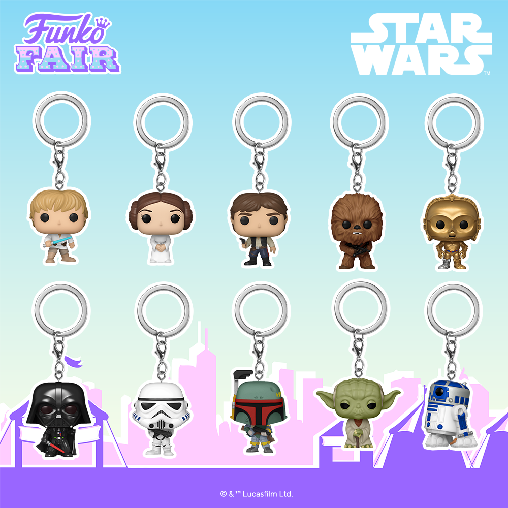 PORTE-CLE FUNKO POP KEYCHAIN STAR WARS YODA, Figurines