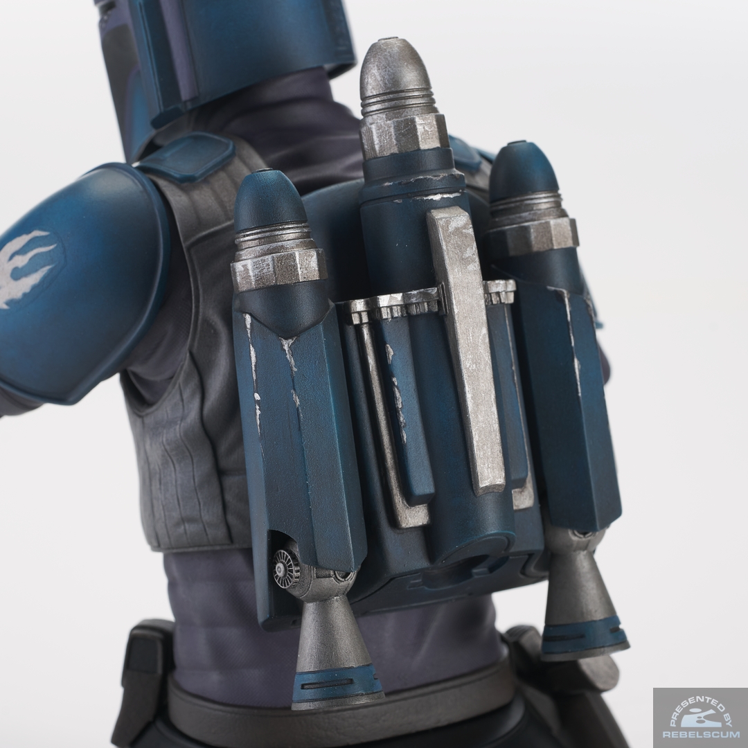 Figurine Gentle Giant - Buste Deathwatch Star Wars The Mandalorian (18 Cm) - Collection Résine, Pièce Exclusive
