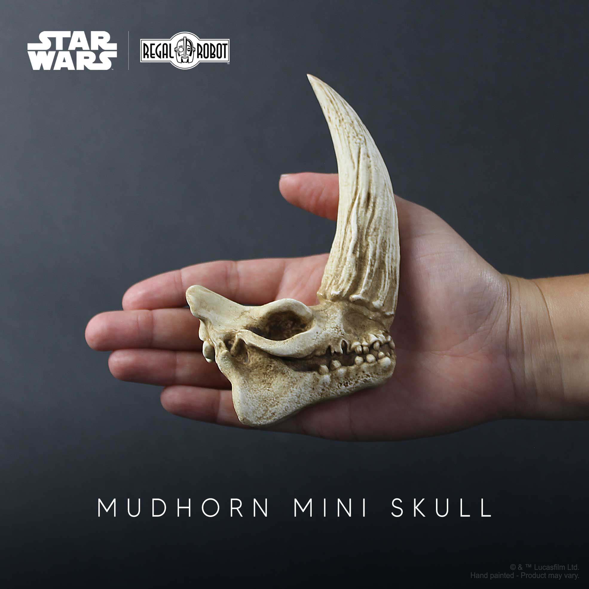 Mythosaur Skull Fridge Magnet Hand Finished Mini Prop