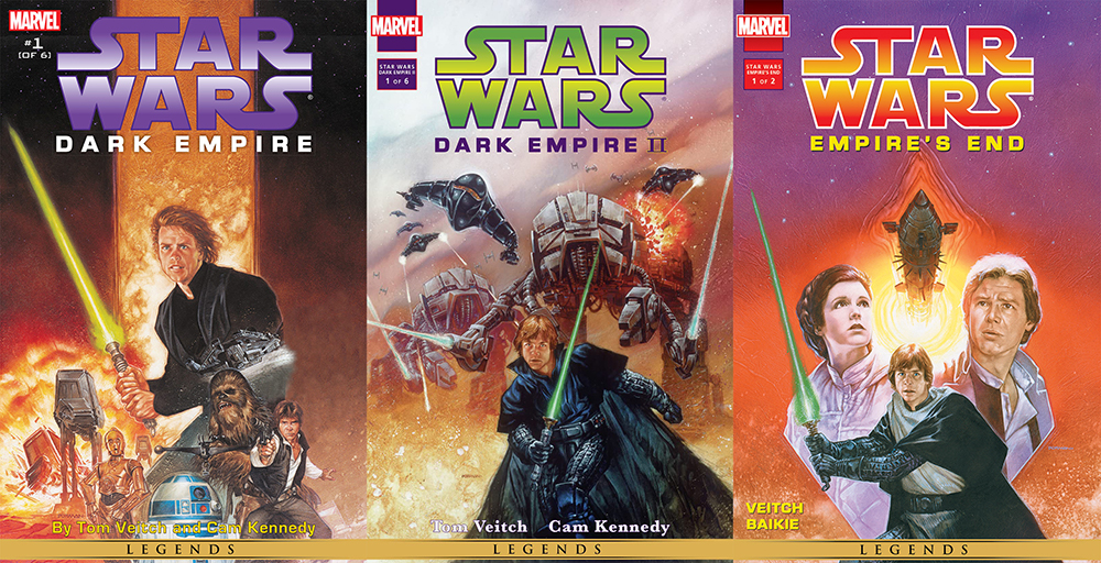 Dark Empire  6 of 6  VF Condition 617 Dark Horse Comics  Star Wars 
