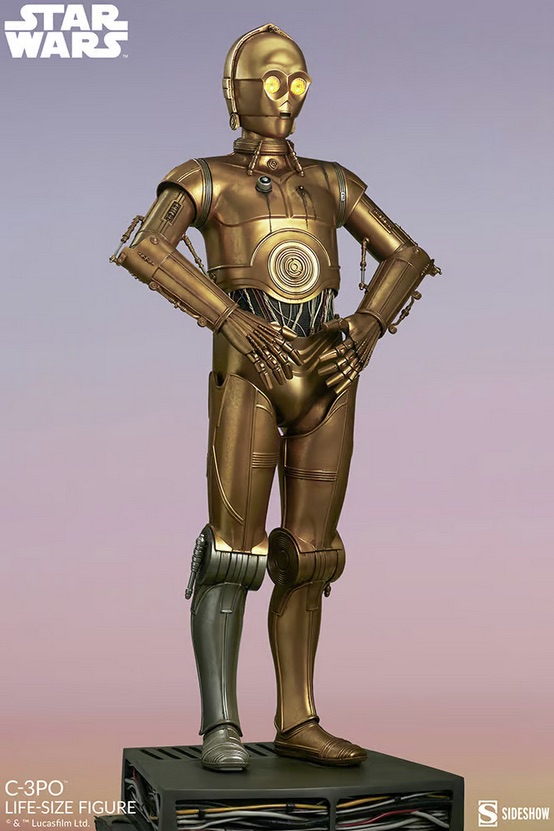 New Life Size CPO Figure Coming Soon From Sideshow   Rebelscum
