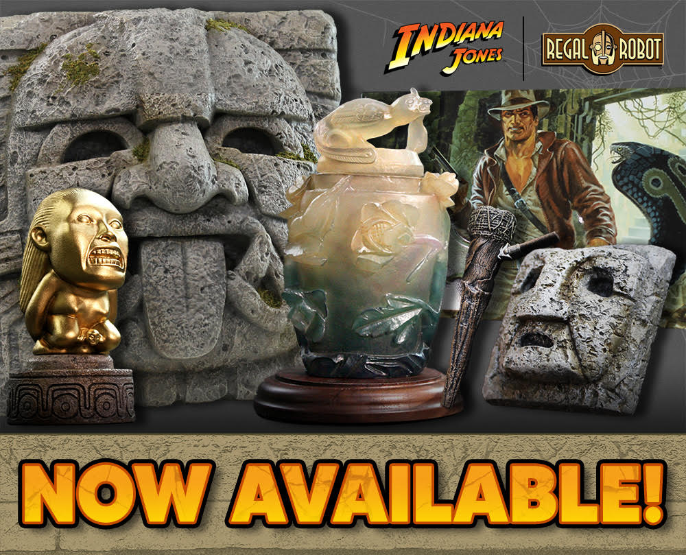 Indiana Jones Jumbo Figure and Map Room Playset - 2023 San Diego Exclusive