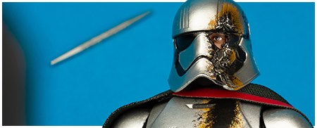 Captain Phasma Quicksilver Baton 6-Inch Figure from Hasbro Captain Phasma Quicksilver Baton 6-Inch Figure from Hasbro
