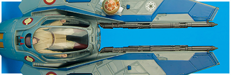 Obi-Wan's Jedi Starfighter - 2014 Star Wars: Rebels Class II vehicle from Hasbro