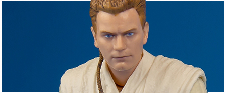 85 Obi-Wan Kenobi (Padawan) from The Black Series 6-inch action figure collection by Hasbro