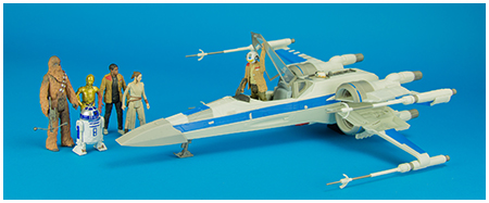 Resistance X-Wing - The Force Awakens Class II Deluxe Vehicle