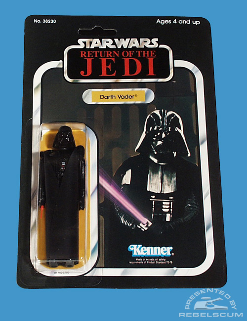65 Back Return Of The Jedi Carded Figure with original image