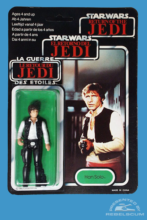 Tri-Logo Return Of The Jedi Carded Figure