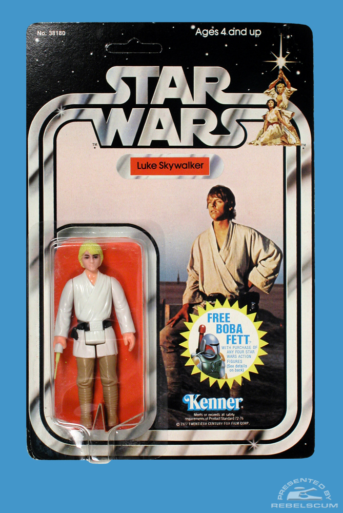 20 Back  Boba Fett Mail Away Offer Star Wars Carded Figure 