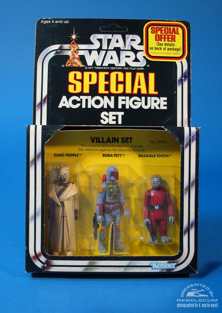 Kenner Villain Set Action Figure THree Pack