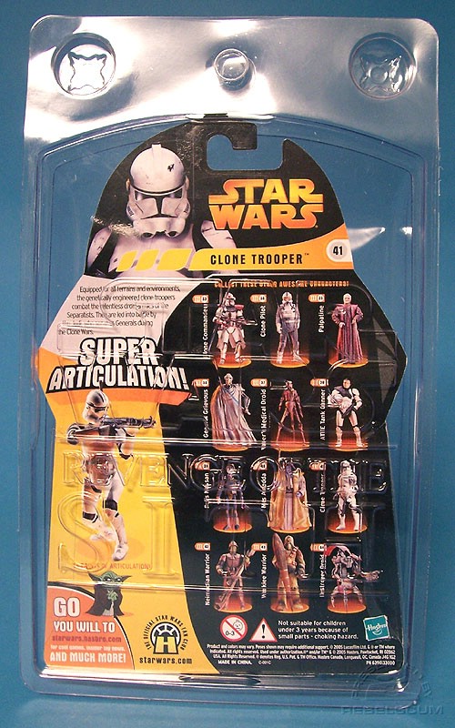 Clone Trooper 41 not included