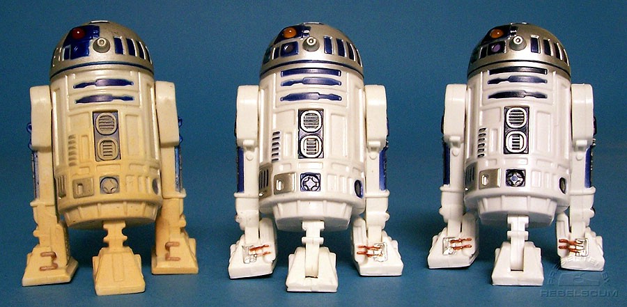 POTF2 Electronic Power F/X R2-D2 | SAGA R2-D2 (Coruscant Sentry) | ROTS R2-D2 (Electronic Lights and Sounds!)