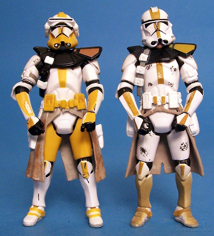 Commander Bly and STAR CORPS Trooper