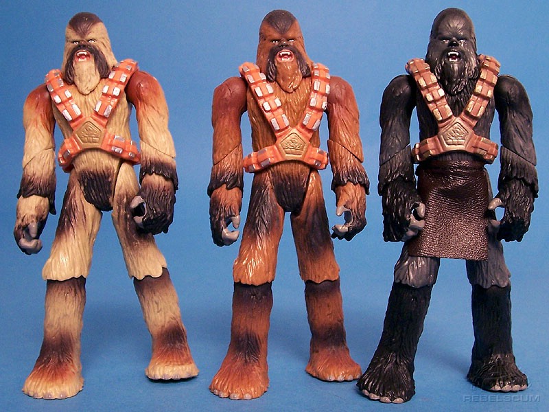 Wookiee Warrior III-43 (tan) |Wookiee Warrior III-43 (brown) | Wookiee Commando III-58