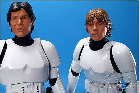 Han Solo & Luke Skywalker (Stormtrooper Disguises)