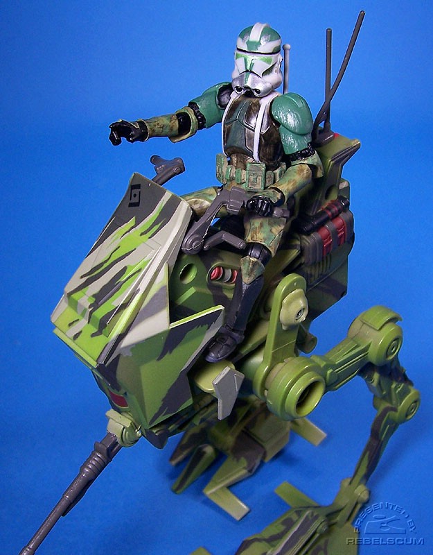 Gree can ride the AT-RT!