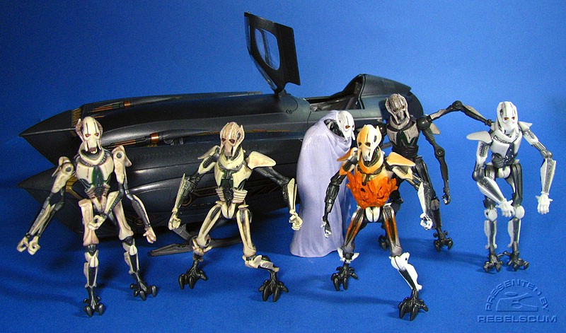 Which General Grievous figure fits inside?