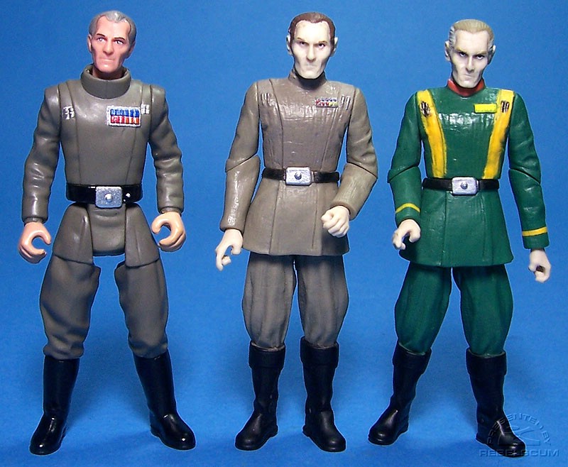 POTF2 Grand Moff Tarkin | ROTS Tarkin III-45 | TAC Comic Packs Governor Tarkin