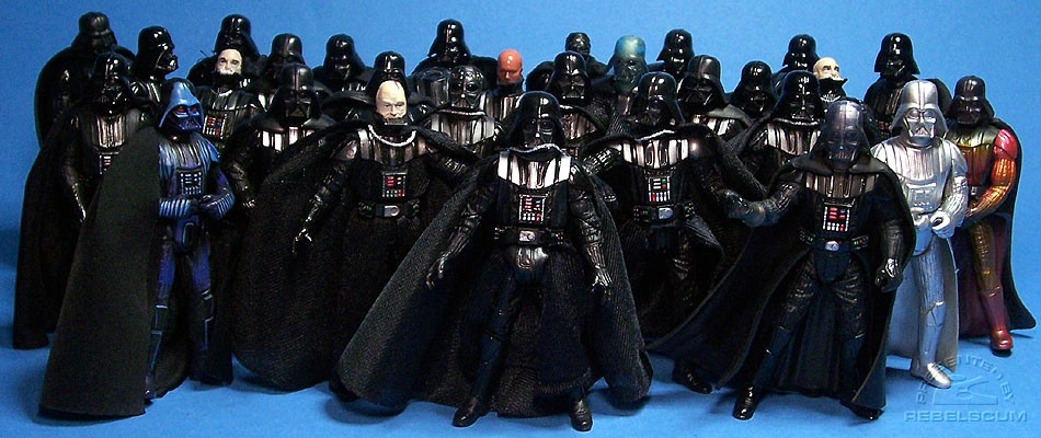 Which Darth Vader figure will fit inside the Sith Starfighter?