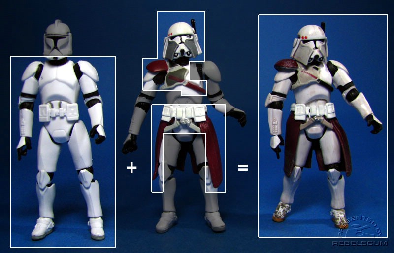 The Recipe for this version of Clone Commander Bacara