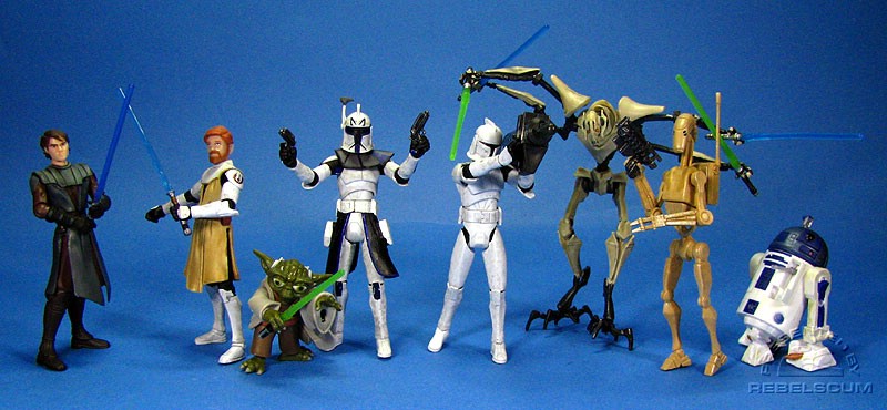 THE CLONE WARS Wave 1
