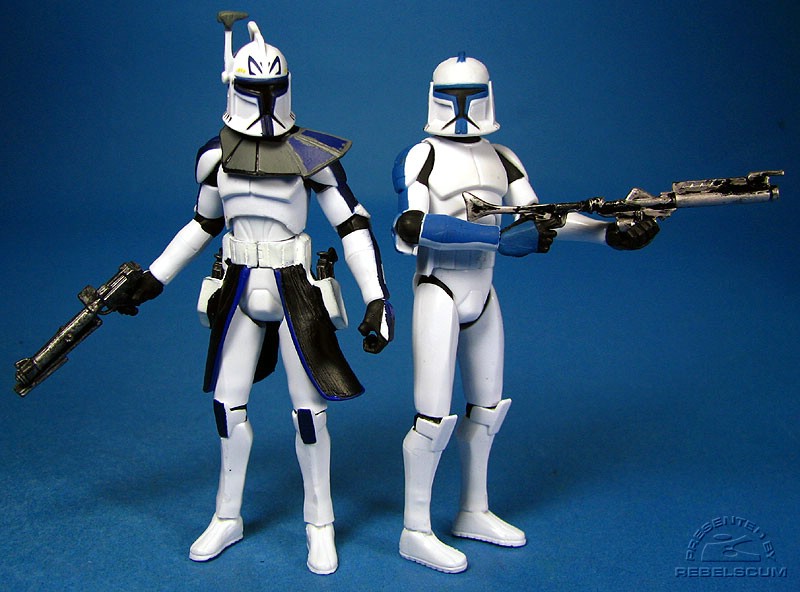 Rex leading a 501st Legion Clone Trooper