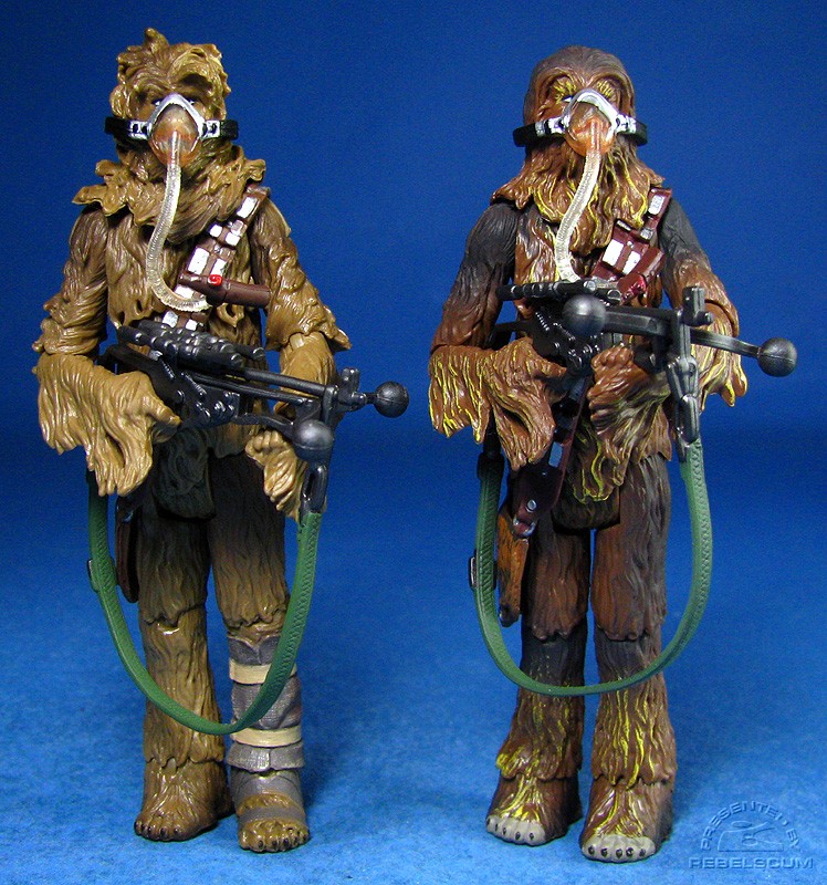 SL15 Chewbacca: both versions