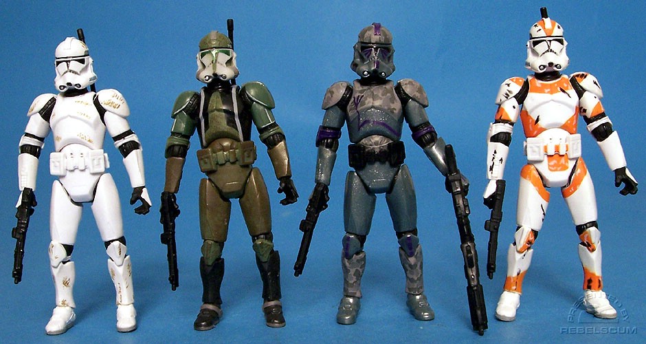 Clone Trooper III-41 | Commander Gree III-59 | Covert Ops Clone Trooper | Utapau Clone Trooper SAGA-026