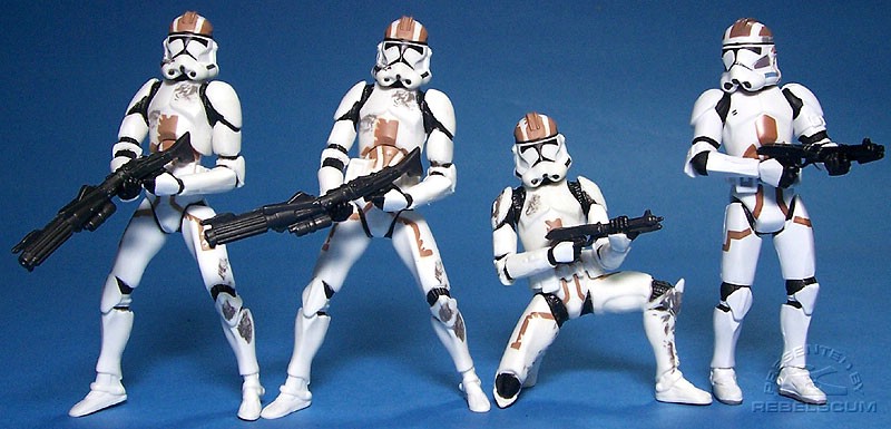 Clone Troopers from the Episode III DVD Set | Combat Engineer Clone Trooper