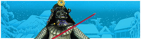 Samurai Taisho Darth Vader from Tamashii Nations' Movie Realization collection Samurai Taisho Darth Vader from Tamashii Nations' Movie Realization collection