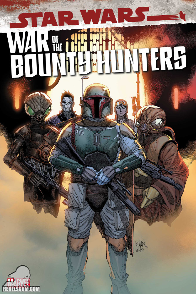 War of the Bounty Hunter 1 (Leinil Francis Yu variant)