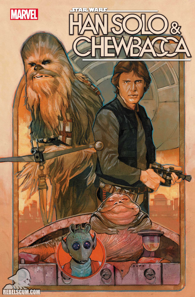 Han Solo & Chewbacca 1 (Phil Noto variant)