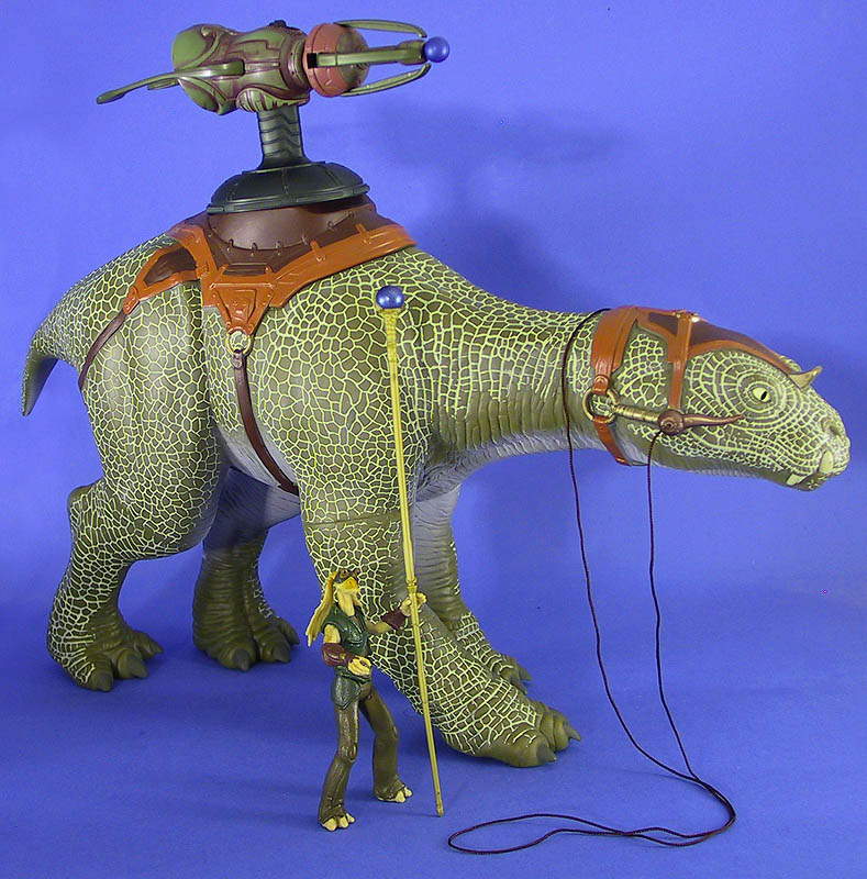 Gungan Assault Cannon mounted on a Fambaa