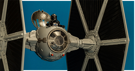 vintage tie fighter